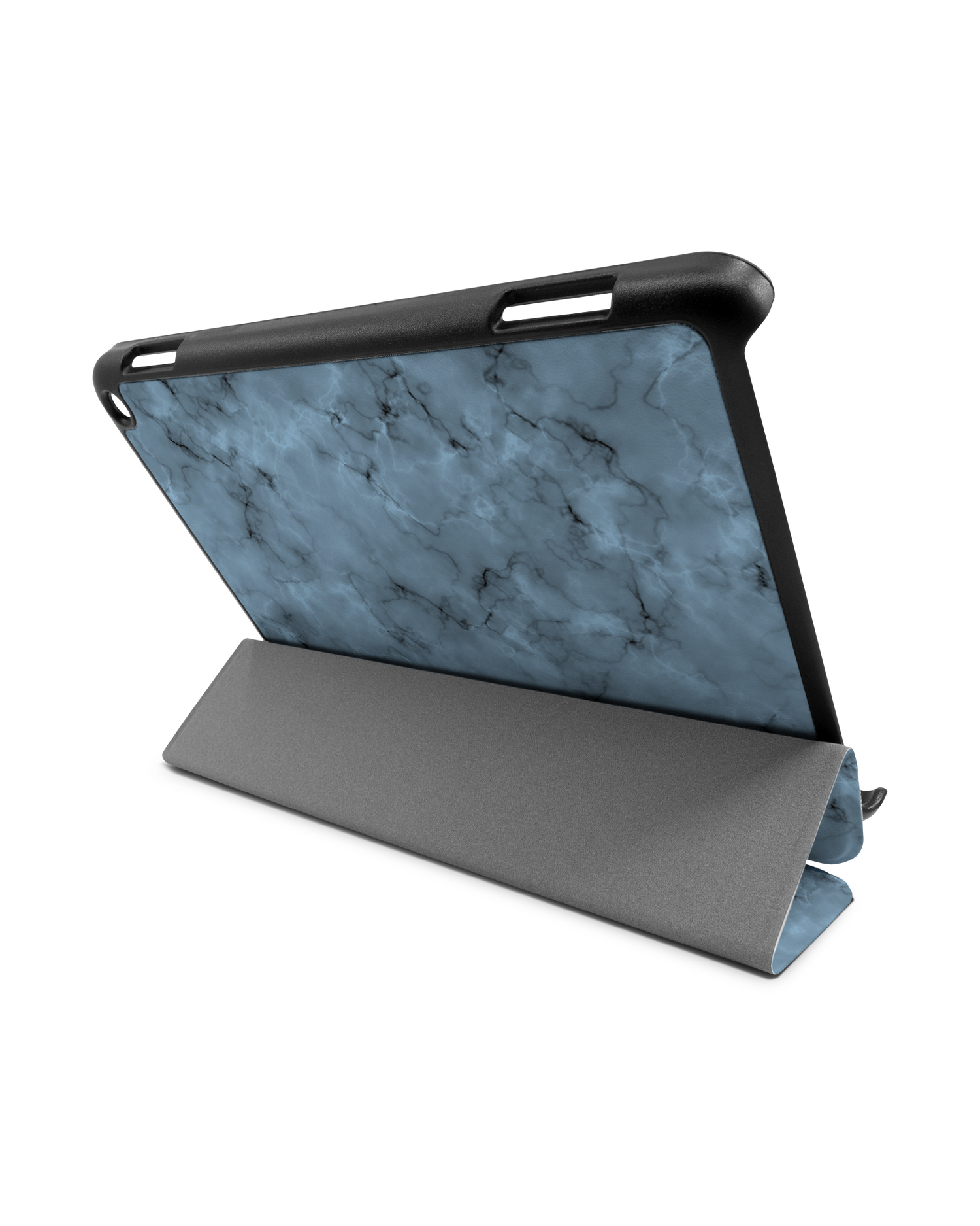 Blue Marble Tablet Smart Case für Amazon Fire HD 8 (2022), Amazon Fire HD 8 Plus (2022), Amazon Fire HD 8 (2020), Amazon Fire HD 8 Plus (2020): Aufgestellt im Querformat