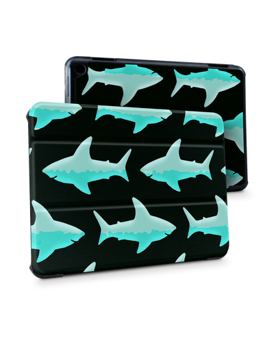 Neon Sharks Tablet Smart Case für Amazon Fire HD 8 (2022), Amazon Fire HD 8 Plus (2022), Amazon Fire HD 8 (2020), Amazon Fire HD 8 Plus (2020)
