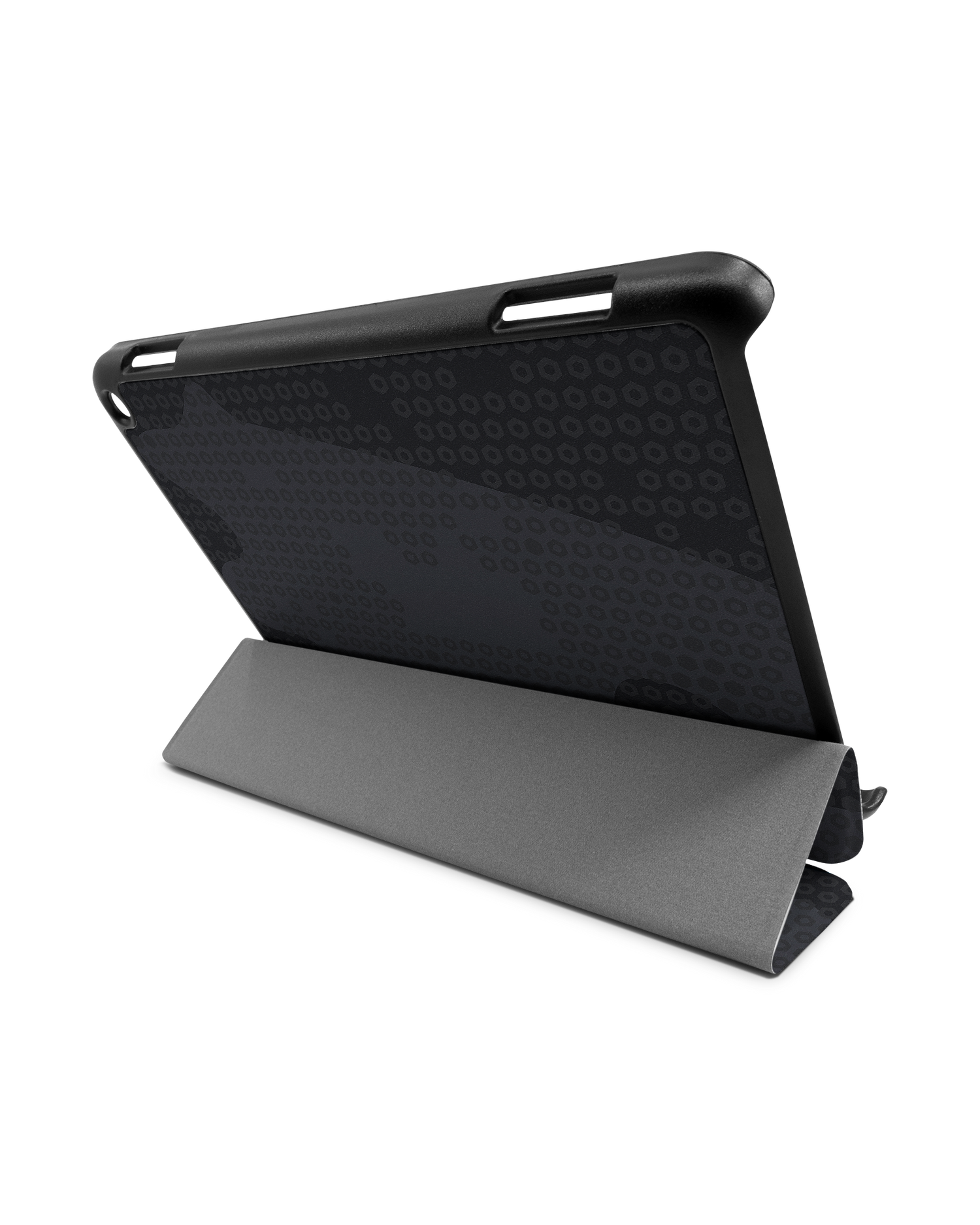 Spec Ops Dark Tablet Smart Case für Amazon Fire HD 8 (2022), Amazon Fire HD 8 Plus (2022), Amazon Fire HD 8 (2020), Amazon Fire HD 8 Plus (2020): Aufgestellt im Querformat