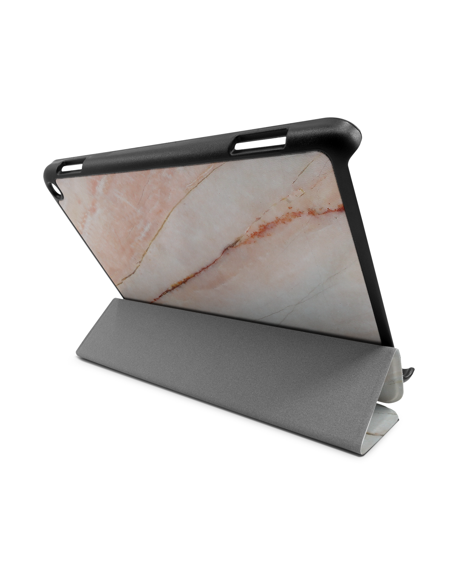 Mother of Pearl Marble Tablet Smart Case für Amazon Fire HD 8 (2022), Amazon Fire HD 8 Plus (2022), Amazon Fire HD 8 (2020), Amazon Fire HD 8 Plus (2020): Aufgestellt im Querformat