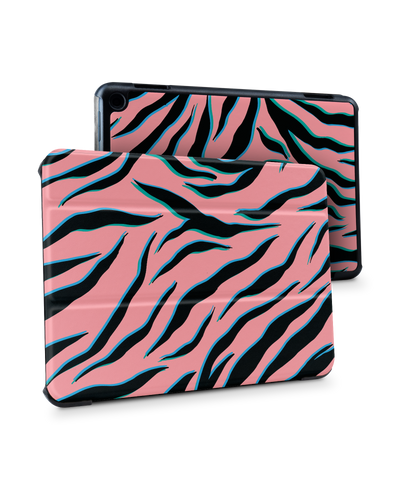 Pink Zebra Tablet Smart Case für Amazon Fire HD 8 (2022), Amazon Fire HD 8 Plus (2022), Amazon Fire HD 8 (2020), Amazon Fire HD 8 Plus (2020)
