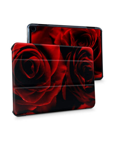 Red Roses Tablet Smart Case für Amazon Fire HD 8 (2022), Amazon Fire HD 8 Plus (2022), Amazon Fire HD 8 (2020), Amazon Fire HD 8 Plus (2020)