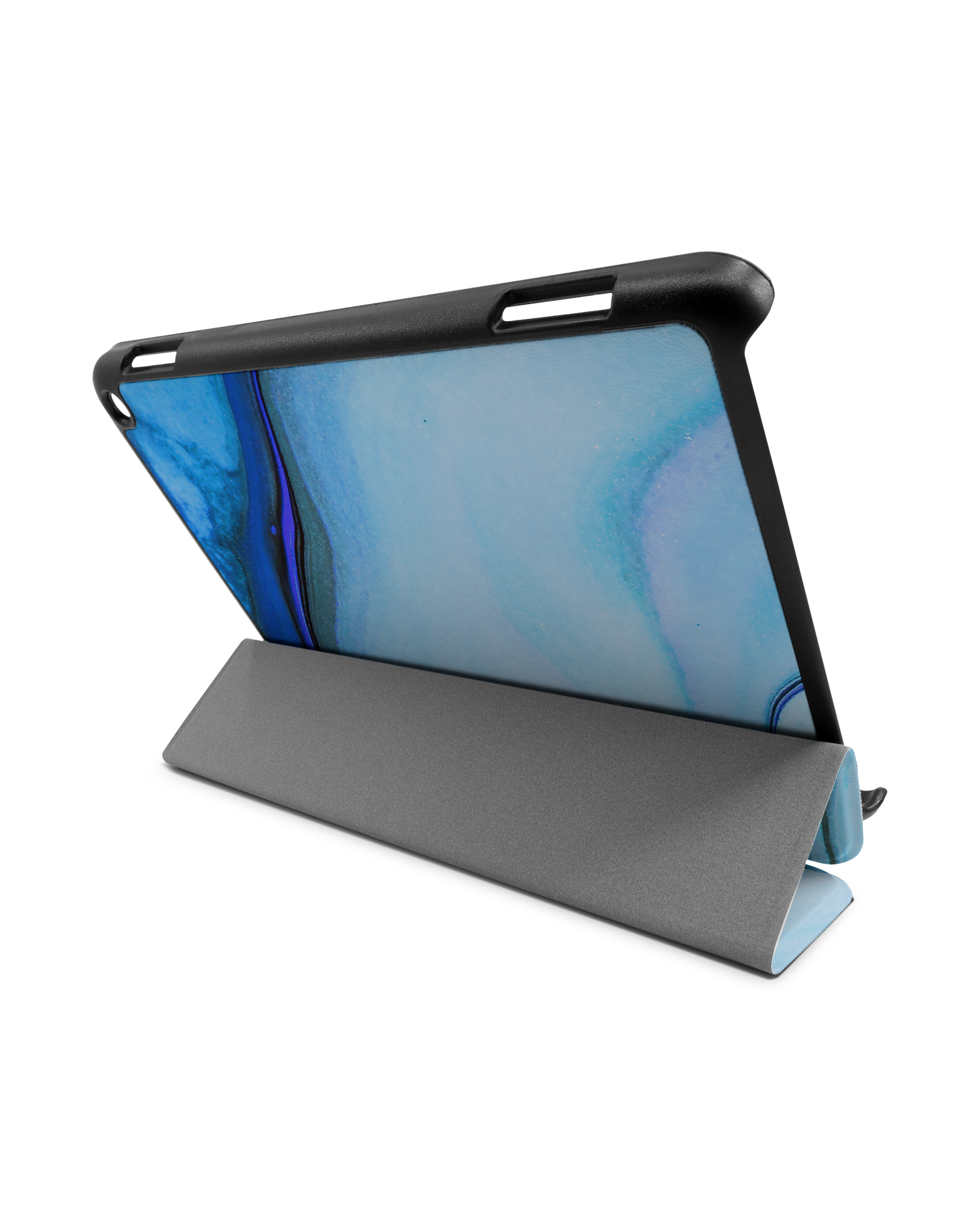 Cool Blues Tablet Smart Case für Amazon Fire HD 8 (2022), Amazon Fire HD 8 Plus (2022), Amazon Fire HD 8 (2020), Amazon Fire HD 8 Plus (2020): Aufgestellt im Querformat