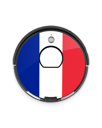 France Flag Saugroboter Aufkleber ZACO A10