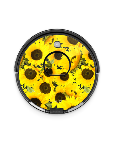 Sunflowers Saugroboter Aufkleber ZACO A10