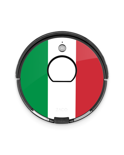 Italy Flag Saugroboter Aufkleber ZACO A10