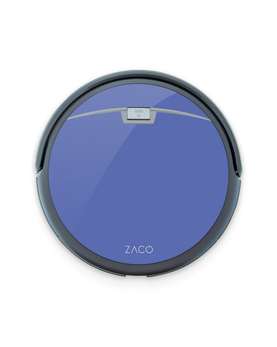 ZACO Royal Blue Saugroboter Aufkleber ILIFE Beetles A4s, ZACO A4s