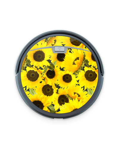 Sunflowers Saugroboter Aufkleber ILIFE Beetles A4s, ZACO A4s