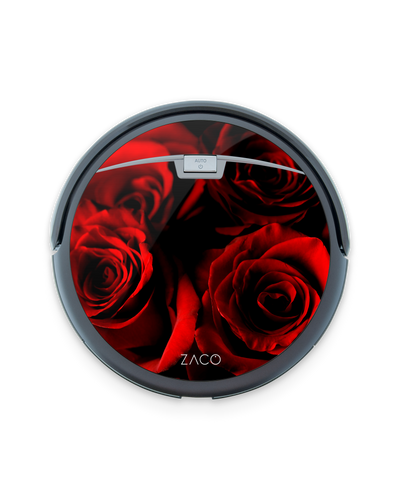 Red Roses Saugroboter Aufkleber ILIFE Beetles A4s, ZACO A4s