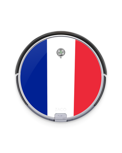 France Flag Saugroboter Aufkleber ILIFE Beetles A6, ZACO A6