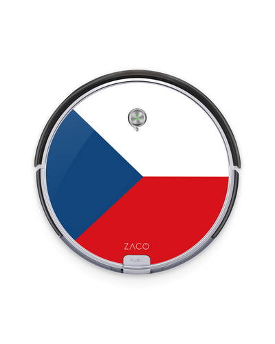 Czech Republic Flag Saugroboter Aufkleber ILIFE Beetles A6, ZACO A6