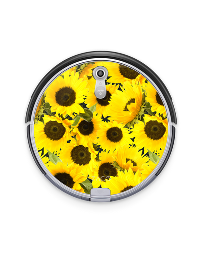 Sunflowers Saugroboter Aufkleber ILIFE Beetles A8, ZACO A8s
