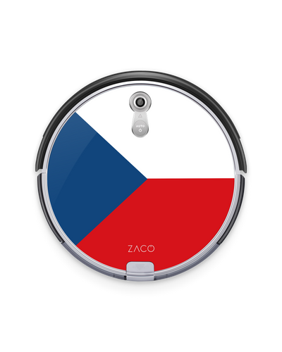 Czech Republic Flag Saugroboter Aufkleber ILIFE Beetles A8, ZACO A8s