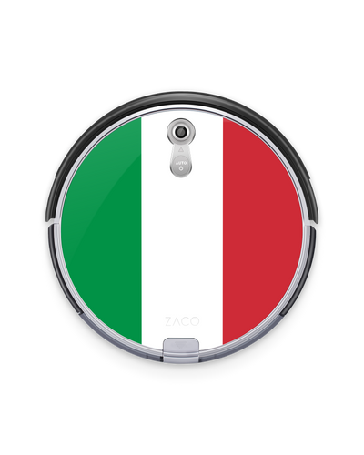 Italy Flag Saugroboter Aufkleber ILIFE Beetles A8, ZACO A8s