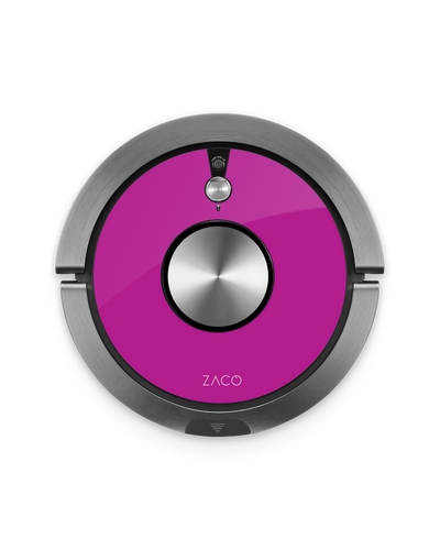 ZACO Hot Pink Saugroboter Aufkleber ZACO A9s, ZACO A9s Pro