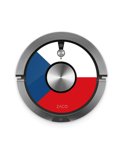 Czech Republic Flag Saugroboter Aufkleber ZACO A9s, ZACO A9s Pro