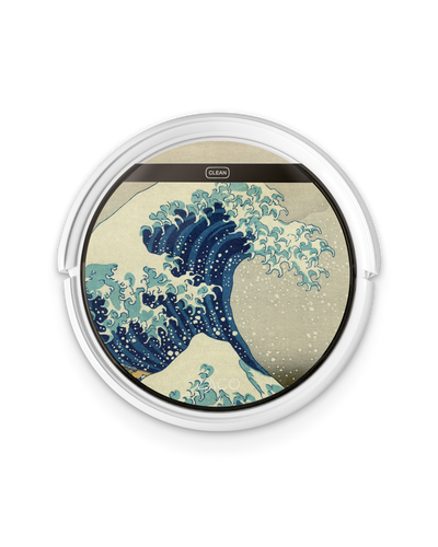 Great Wave Off Kanagawa By Hokusai Saugroboter Aufkleber ILIFE Beetles V5s Pro, ZACO V5s Pro