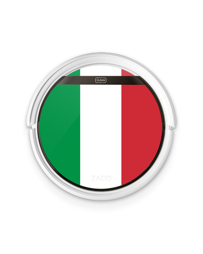 Italy Flag Saugroboter Aufkleber ILIFE Beetles V5s Pro, ZACO V5s Pro