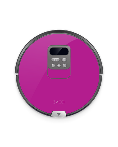 ZACO Hot Pink Saugroboter Aufkleber ILIFE Beetles V80, ZACO V80