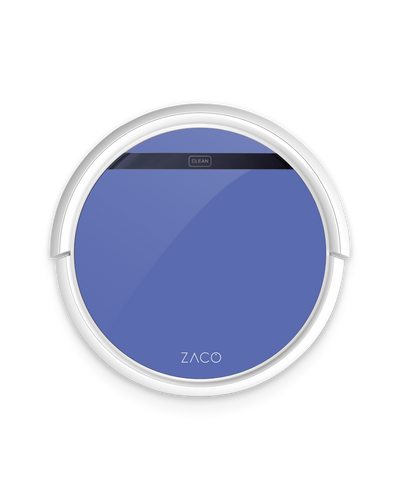 ZACO Royal Blue Saugroboter Aufkleber ZACO V5x