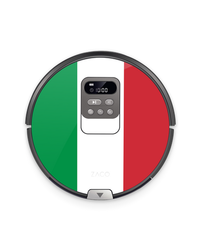 Italy Flag Saugroboter Aufkleber ZACO V85